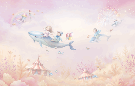 Wall Mural for Children's room.Dubai&UAE