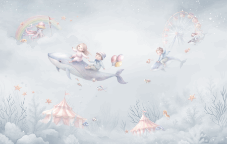 Wall Mural for Children's room.Dubai&UAE