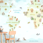 Wall Mural for Children's room.Dubai&UAE