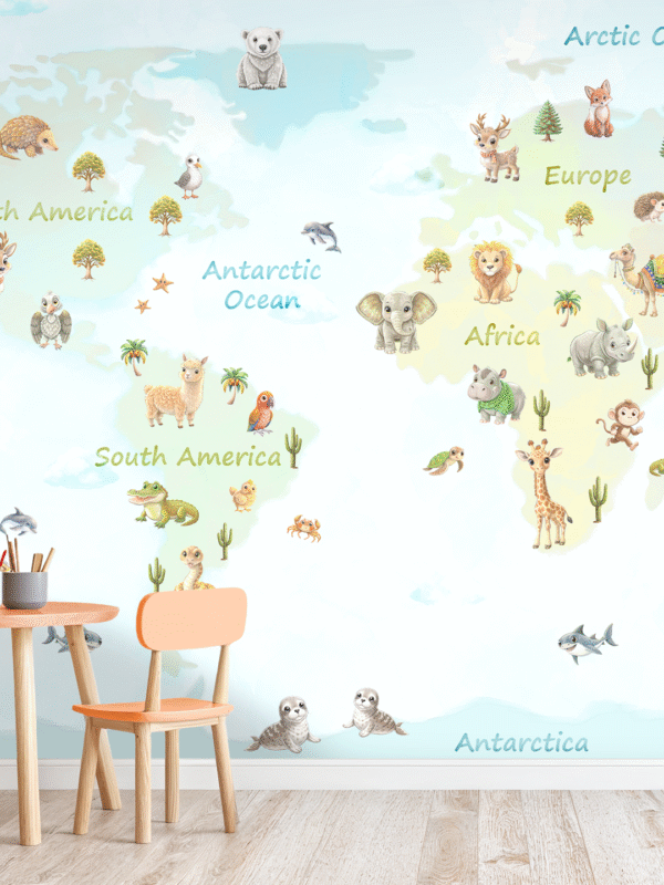 Wall Mural for Children's room.Dubai&UAE