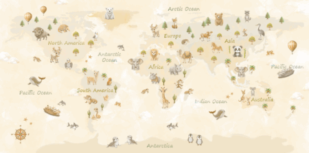 Wall Mural for Children's room.Dubai&UAE