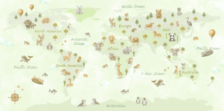 Wall Mural for Children's room.Dubai&UAE