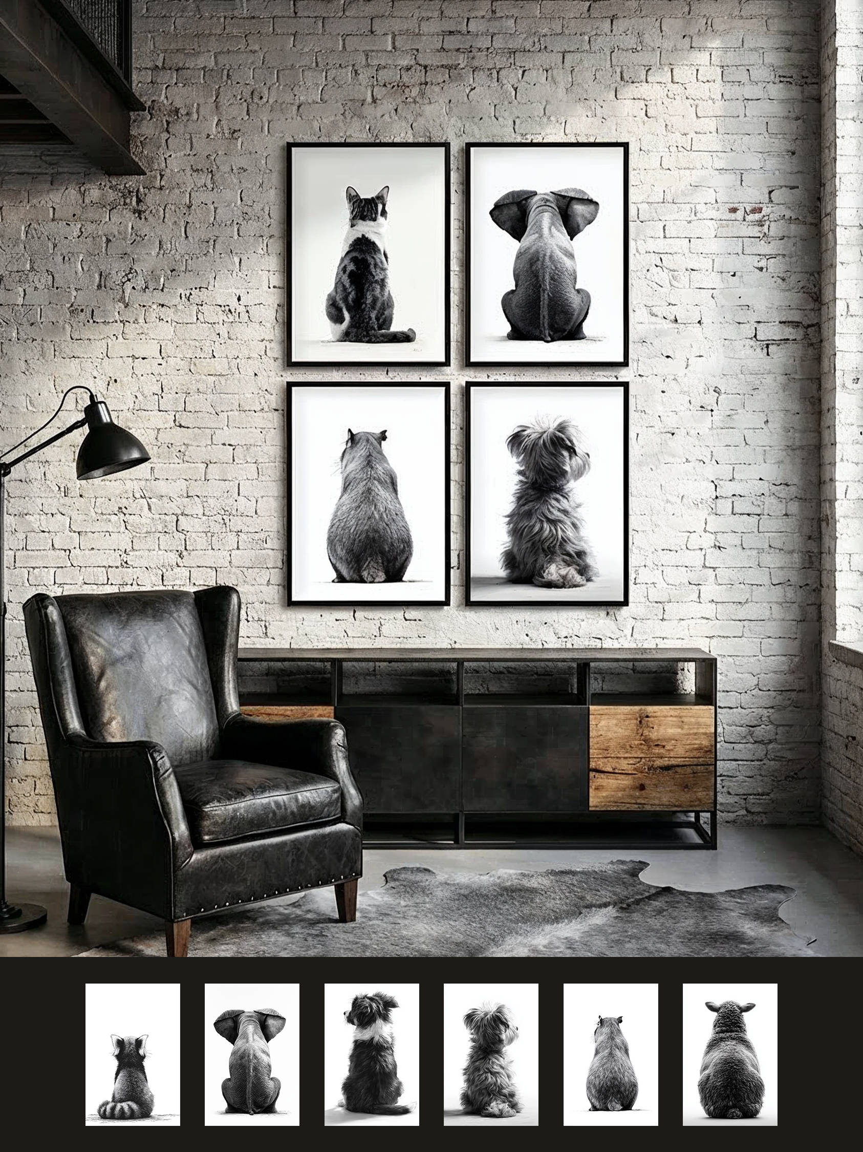 w039 产品主图 Framed art for interior decor