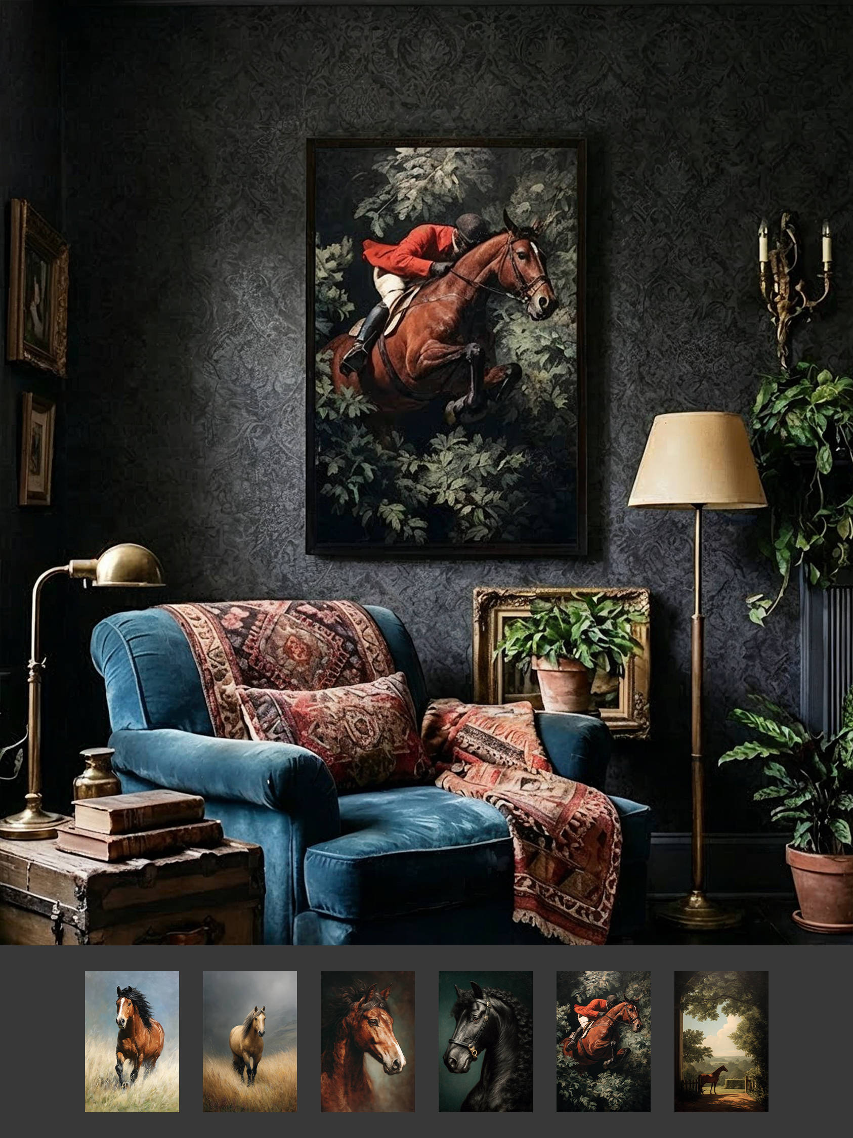 w041 产品主图 Framed art for interior decor