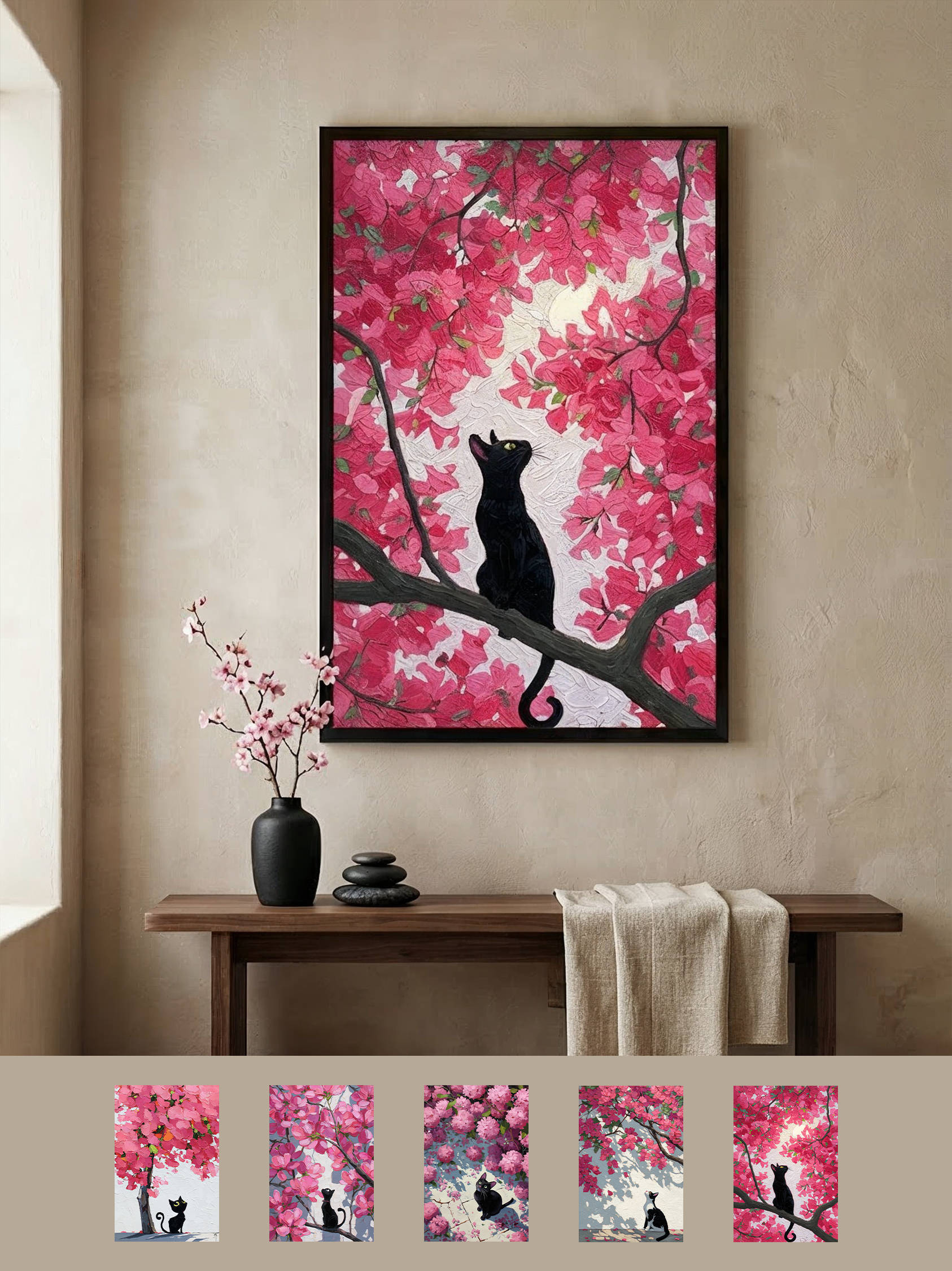 w047 产品主图 Framed art for interior decor