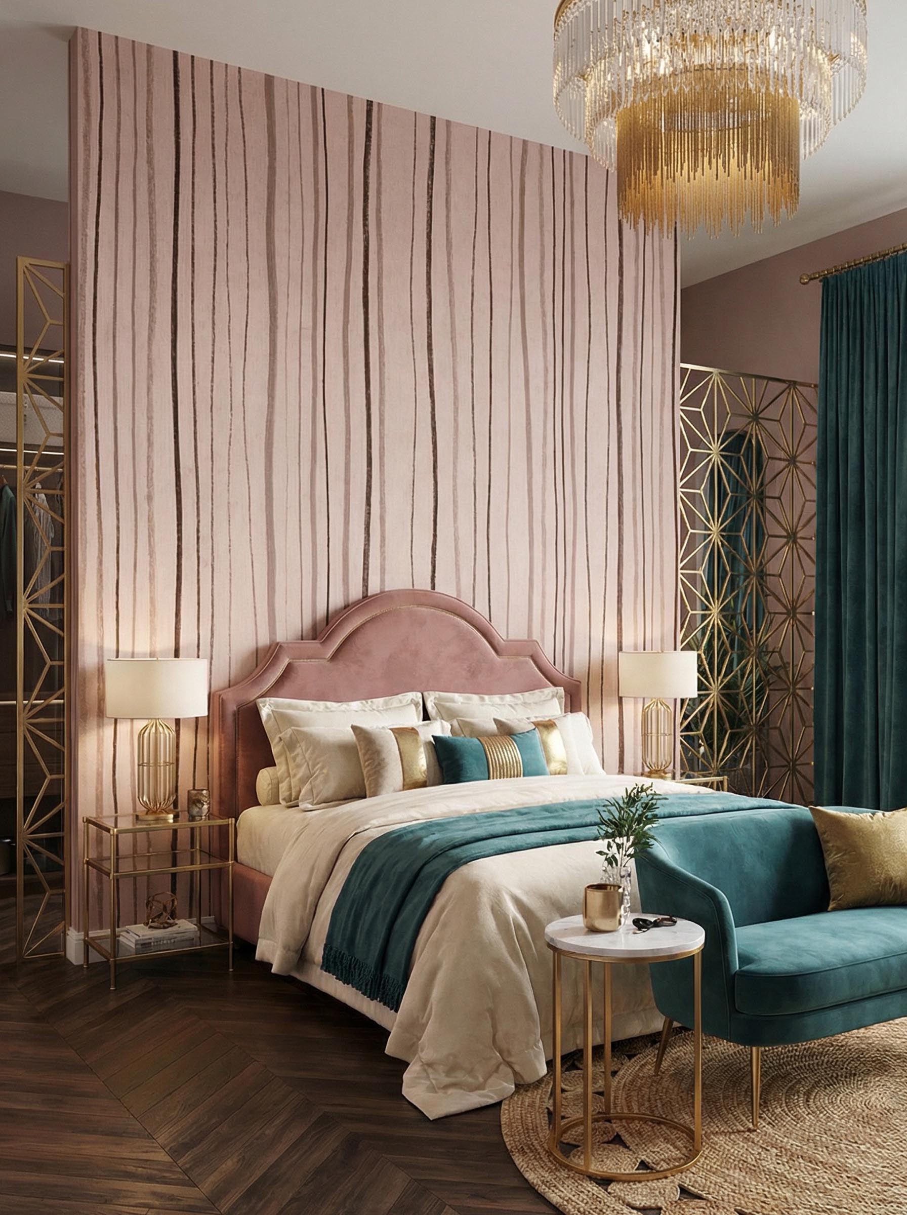 Musee | Artisan Lines Wall Mural Musee custom minimalist wallpaper featuring an organic, hand-drawn vertical striped pattern with subtle textures.