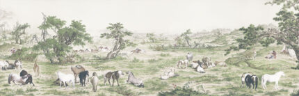 Imperial Pastures Wallpaper Mural